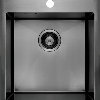 Chiuveta bucatarie inox Deante Olfato, 45x50 cm, titan slefuit imagine