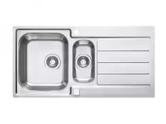 Chiuveta bucatarie inox doua cuve, Alveus Line Maxim 10 imagine