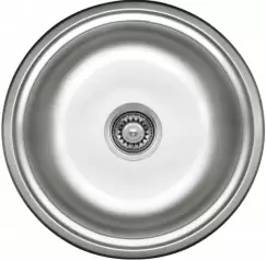 Chiuveta bucatarie inox rotunda crom Deante, Twist imagine