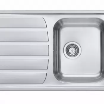 Chiuveta bucatarie inox satin cu picurator Alveus Zoom Maxim 20 imagine