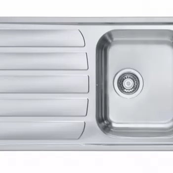 Chiuveta bucatarie inox satin cu picurator Alveus Zoom Maxim 30 imagine