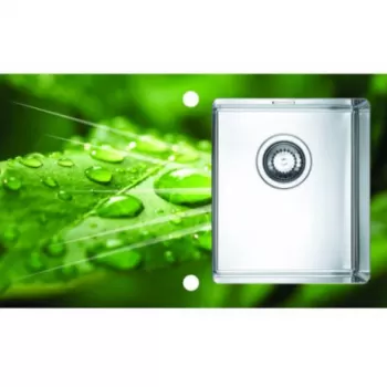 Chiuveta bucatarie inox satinat cu sticla securizata, cuva stanga, Alveus Karat 10 imagine