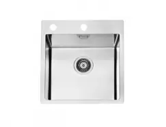 Chiuveta bucatarie patrata, Alveus Pure 30 imagine