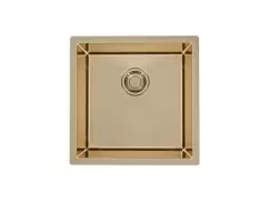 Chiuveta bucatarie patrata bronz, Monarch Quadrix 30 imagine