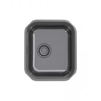 Chiuveta bucatarie sub blat culoare antracit Alveus Monarch Variant 40 imagine