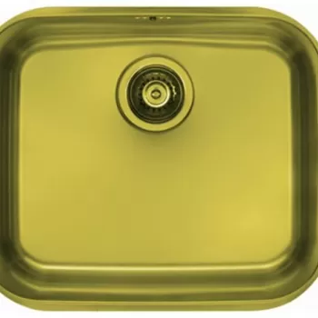 Chiuveta bucatarie sub blat culoare aurie Alveus Monarch Variant 10 imagine