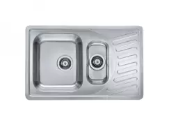 Chiuveta de bucatarie inox doua cuve, Alveus Elegant 110 imagine