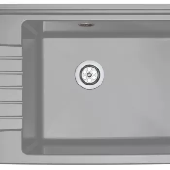 Chiuveta pentru gradina gri mat din Polistiren HIPS Deante Garden imagine