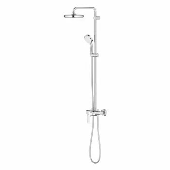 Coloana de dus crom cu baterie monocomanda Grohe Tempesta Cosmopolitan 210 imagine