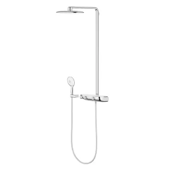 Coloana de dus crom cu baterie termostatata Grohe Euphoria Smartcontrol 360 imagine