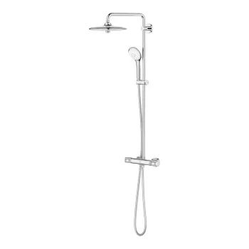 Coloana de dus crom cu baterie termostatata Grohe Euphoria System 260 II imagine