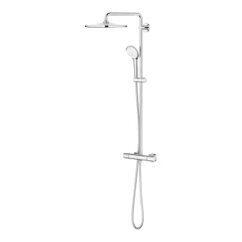 Coloana de dus crom cu baterie termostatata Grohe Euphoria System 310 imagine