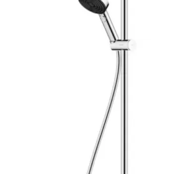 Coloana de dus crom lucios Pulsify S 1jet cu baterie termostatata Hansgrohe ShowerTablet Select 400 imagine