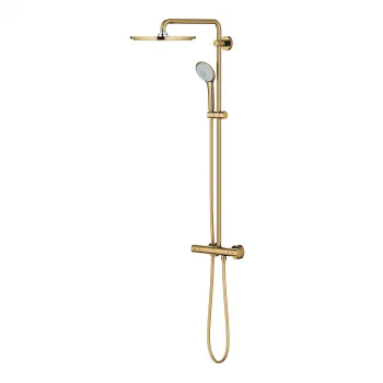 Coloana de dus cu baterie termostatata Grohe Euphoria System 310 auriu lucios Cool Sunrise imagine