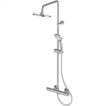 Coloana de dus cu baterie termostatata Ideal Standard Ceratherm T25 crom lucios imagine