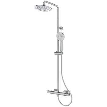 Coloana de dus cu baterie termostatata Ideal Standard Ceratherm T50 crom lucios imagine