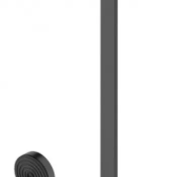 Coloana de dus negru mat Pulsify S cu baterie termostatata Hansgrohe ShowerTablet Select 400 imagine