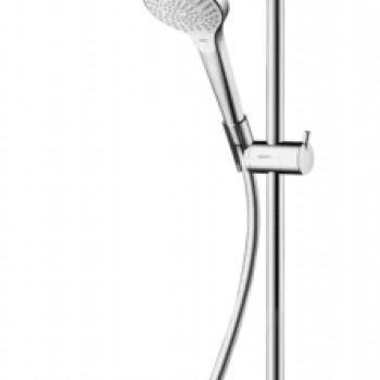 Coloana dus cu baterie termostatata inclusa crom lucios, Hansgrohe, Croma Select S imagine