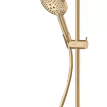 Coloana dus cu baterie termostatata inclusa culoare bronz periat, Hansgrohe, Croma Select S imagine