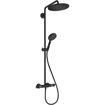 Coloana dus cu baterie termostatata inclusa culoarea neagra, Hansgrohe, Croma Select S imagine