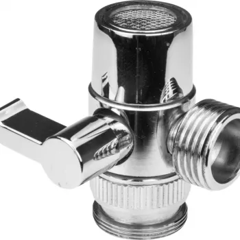 Comutator crom, pentru baterii de chiuveta, Deante Bidetta imagine