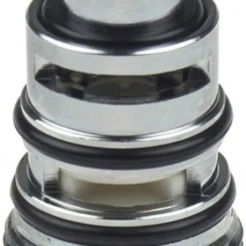 Comutator cu 2 functii, pentru baterii de cada, crom, Deante imagine