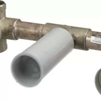 Corp incastrat pentru baterie lavoar dubla comanda si montaj incastrat in perete Hansgrohe Axor imagine