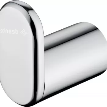 Cuier baie culoare crom Deante, Round imagine