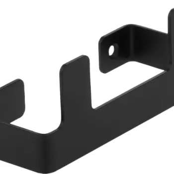 Cuier baie dublu culoare negru Deante, Mokko imagine