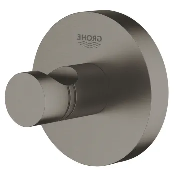 Cuier baie Grohe Essentials antracit periat Hard Graphite imagine