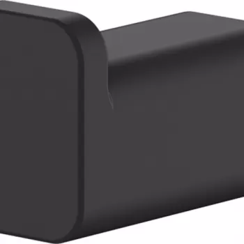 Cuier baie negru mat Hansgrohe AddStoris imagine