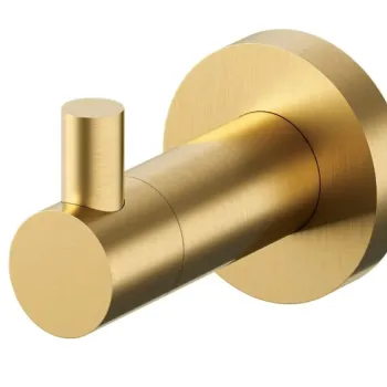 Cuier de baie auriu periat, Omnires Modern Project imagine