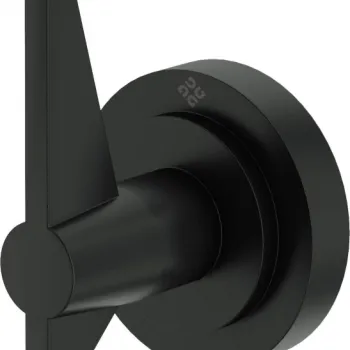 Cuier de baie negru mat, Deante Temisto imagine