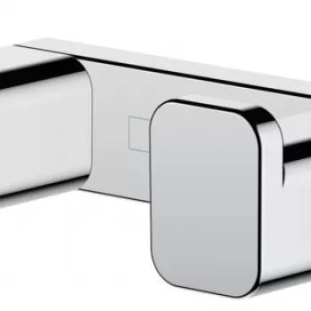 Cuier dublu baie culoare crom lucios Hansgrohe AddStoris 41755000 imagine