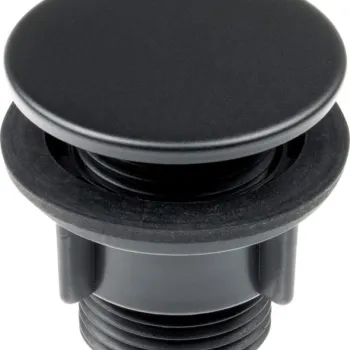 Dop pentru orificiul bateriei. pentru chiuveta de bucatarie, negru, Deante imagine