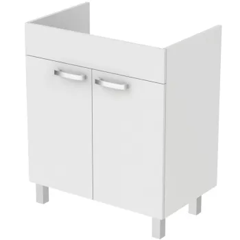 Dulap baie cu picioare Ideal Standard Tempo pentru lavoar, 70 cm, alb lucios imagine