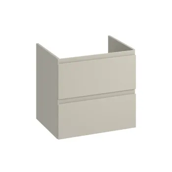 Dulap baie suspendat 59.5 cm pentru lavoar, casmir, pal laminat, Cersanit Moduo imagine
