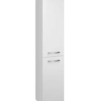 Dulap baie suspendat Cersanit Lara, 2 usi, 150 cm, alb imagine