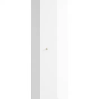 Dulap baie suspendat Cersanit Larga, o usa, 160 cm, alb, montat imagine