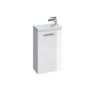 Dulap baie suspendat Cersanit Melar 40 pentru lavoar, alb - Resigilat imagine