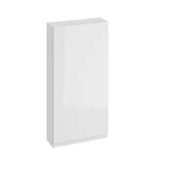 Dulap baie suspendat Cersanit Moduo, o usa, 40 cm, alb, montat imagine