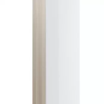 Dulap baie suspendat Cersanit Smart, o usa, 170 cm, alb, montat imagine