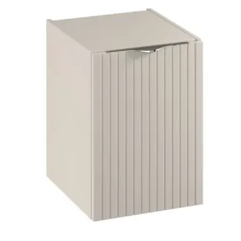 Dulap baie suspendat cu usa, 40 cm, casmir mat, Cersanit Tirso imagine