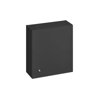 Dulap baie suspendat, cu usa, 60x56 cm, antracit, Cersanit Larga imagine