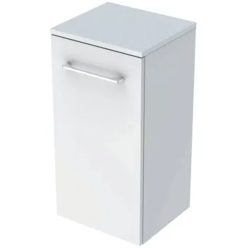 Dulap baie suspendat Geberit Selnova Square, o usa, 65 cm, alb lucios imagine