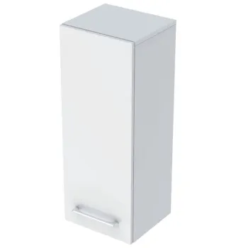 Dulap baie suspendat Geberit Selnova Square, o usa, 85 cm, alb lucios imagine