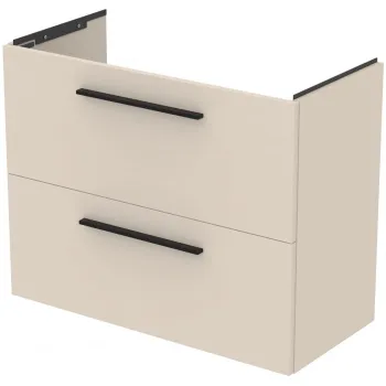 Dulap baie suspendat Ideal Standard i.Life S pentru lavoar, 80 cm, bej nisipiu imagine