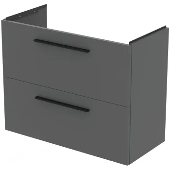 Dulap baie suspendat Ideal Standard i.Life S pentru lavoar, 80 cm, gri mat imagine