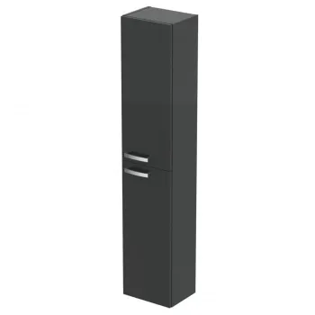 Dulap baie suspendat Ideal Standard Tempo, 150 cm, 2 usi, gri lucios imagine