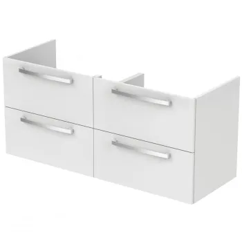 Dulap baie suspendat Ideal Standard Tempo pentru lavoar, 120 cm, alb lucios imagine